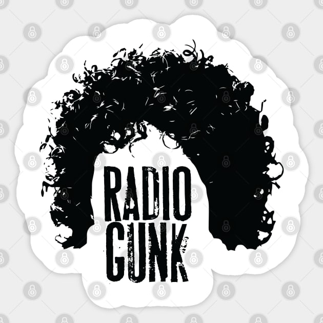 Gunk WIg Sticker by RadioGunk1